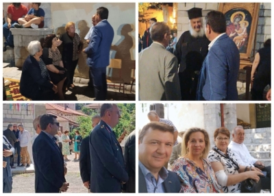 Ο Υποψήφιος Δήμαρχος Γορτυνίας Γιώργος Καπλάνης στις εορταστικές εκδηλώσεις της Δημητσάνας