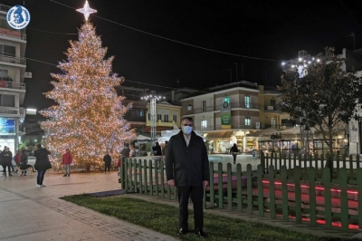 Άναμμα του Χριστουγεννιάτικου Δέντρου στην Τρίπολη | Παρασκευή 10/12