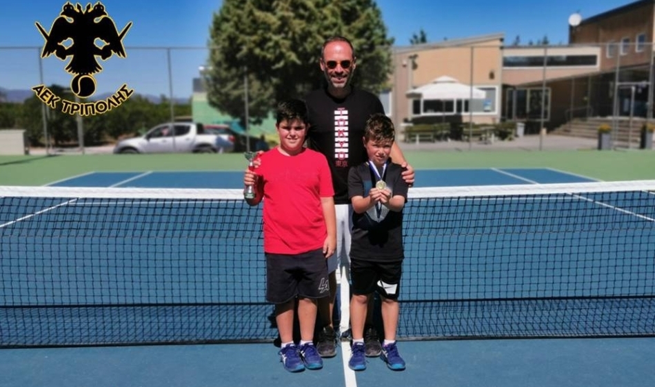 Επιτυχίες για Τσούτσο & Νικολάου του ομίλου τένις της ΑΕΚ Τρίπολης