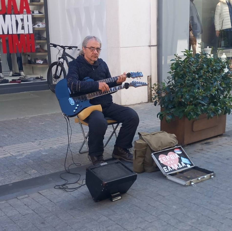 Μουσική στο κέντρο της Τρίπολης