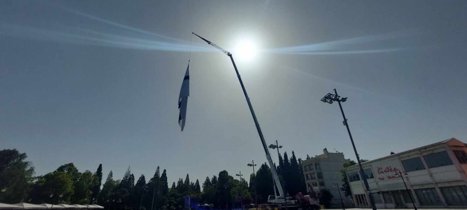 Σημαία της Ελληνικής Επανάστασης υψώθηκε στην Τρίπολη (pics)